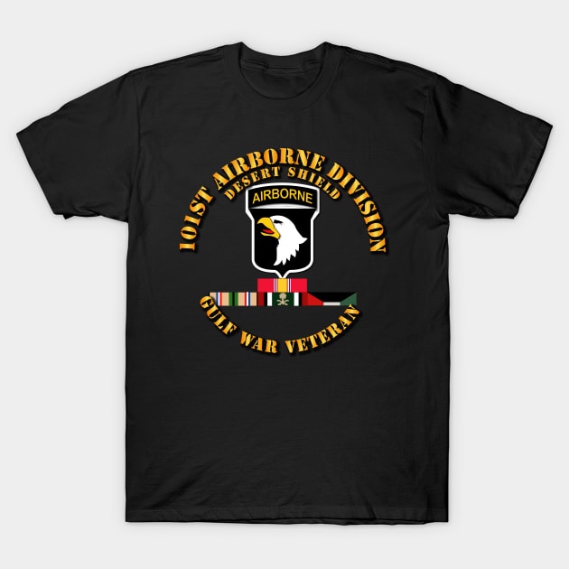 101st Airborne Division - Desert Shield w Svc T-Shirt by twix123844